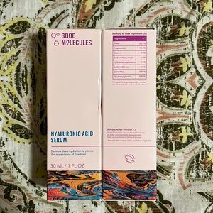 Good Molecules Hyaluronic Acid Serum duo